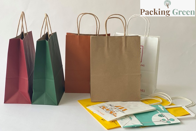 Why Reusable Paper Bag is a better option than Recyclable Plastic Bag •  Packing Green