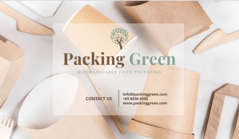 Packing Green Catalogue cover